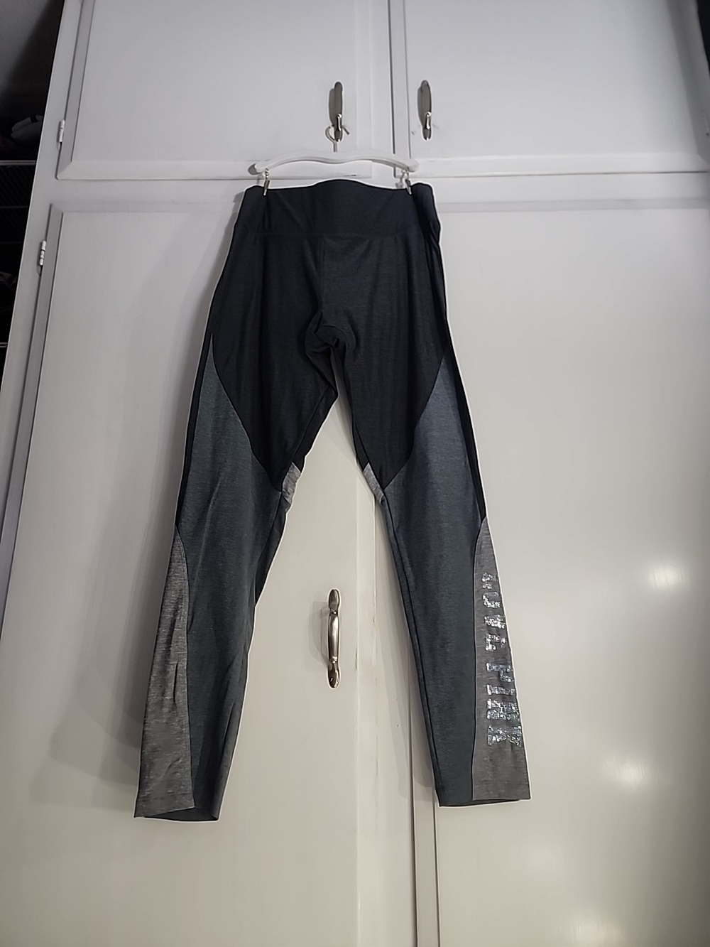 Victoria's Secret Black and Gray Performance Joggers